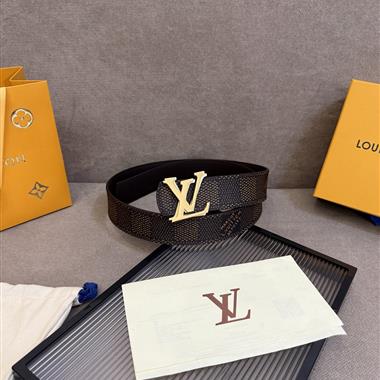 LOUIS VUITTON   2025新款時尚皮帶  4.0CM