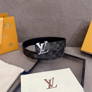 LOUIS VUITTON   2025新款時尚皮帶  4.0CM