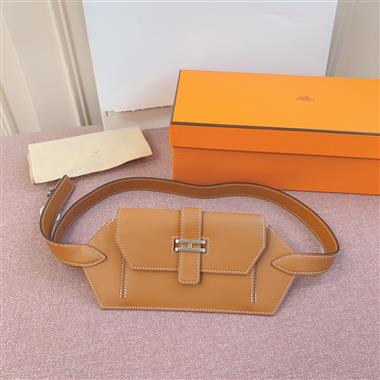 HERMES   2025新款時尚皮帶   2.4*1.2CM