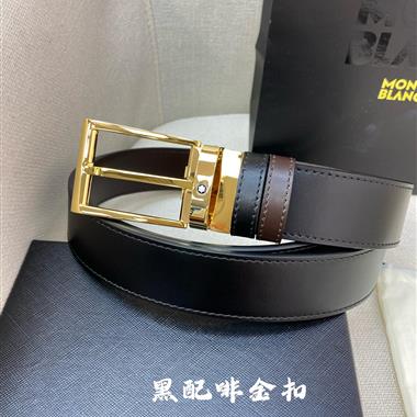 Montblanc   2025新款時尚皮帶  3.5CM