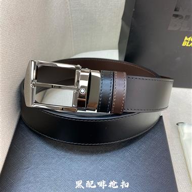 Montblanc   2025新款時尚皮帶  3.5CM