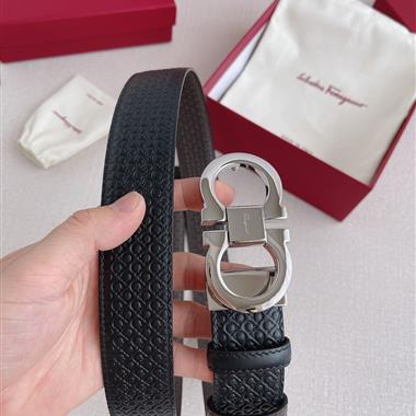 Ferragamo   2025新款時尚皮帶   3.5CM