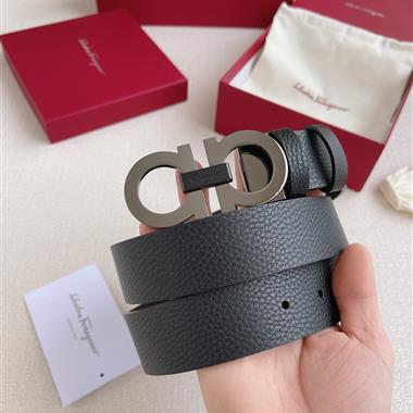 Ferragamo   2025新款時尚皮帶   3.5CM