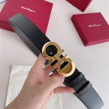 Ferragamo   2025新款時尚皮帶   3.5CM