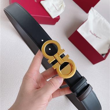 Ferragamo   2025新款時尚皮帶   3.5CM