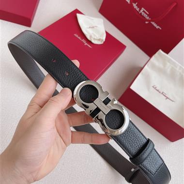 Ferragamo   2025新款時尚皮帶   3.5CM
