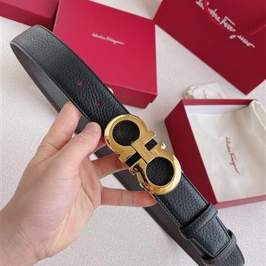 Ferragamo   2025新款時尚皮帶   3.5CM