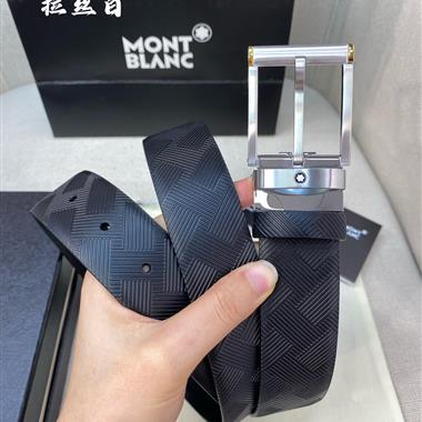 Montblanc   2025新款時尚皮帶   3.5CM