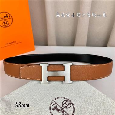 HERMES   2025新款時尚皮帶   3.8CM