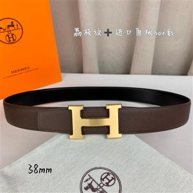 HERMES   2025新款時尚皮帶   3.8CM
