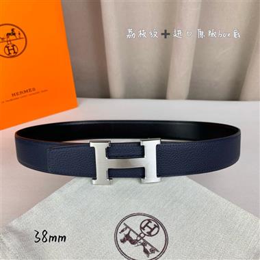 HERMES   2025新款時尚皮帶   3.8CM