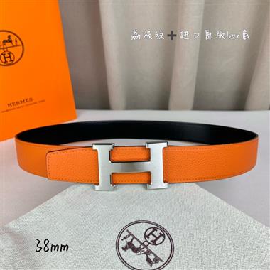 HERMES   2025新款時尚皮帶   3.8CM