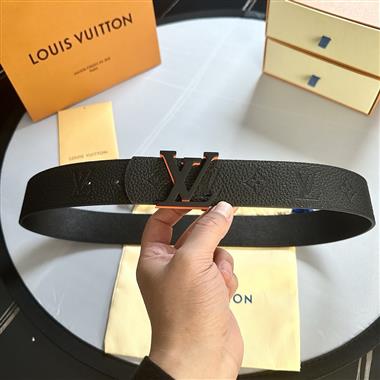 LOUIS VUITTON  2025新款時尚皮帶   4.0CM