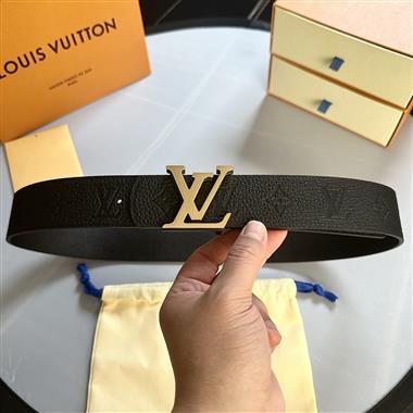 LOUIS VUITTON  2025新款時尚皮帶   4.0CM