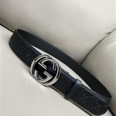 GUCCI   2025新款時尚皮帶  3.8CM