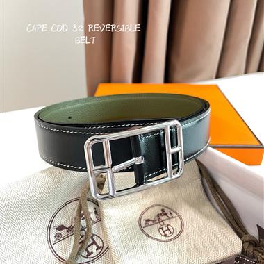 HERMES   2025新款時尚皮帶  3.2CM