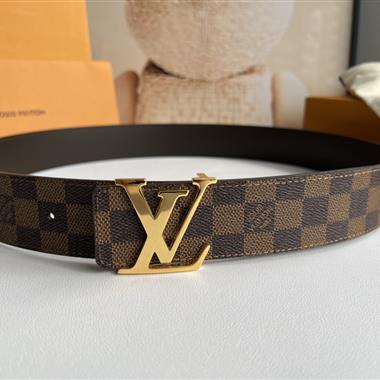 LOUIS VUITTON   2025新款時尚皮帶  4.0CM