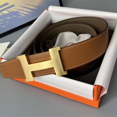 HERMES   2025新款時尚皮帶  3.8CM