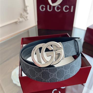 GUCCI   2025新款時尚皮帶  3.5CM