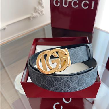 GUCCI   2025新款時尚皮帶  3.5CM