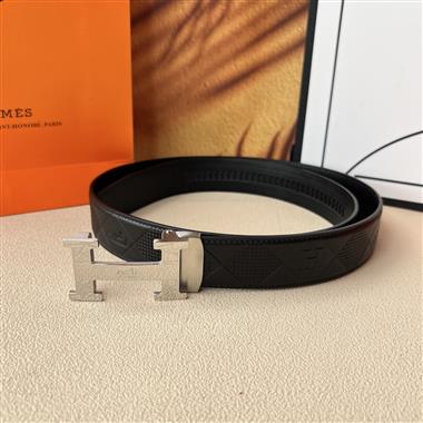 HERMES   2025新款時尚皮帶   3.5CM