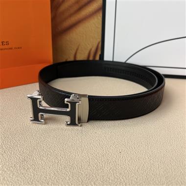 HERMES   2025新款時尚皮帶   3.5CM