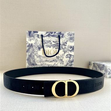 DIOR   2025新款時尚皮帶   3.5CM