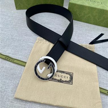 GUCCI   2025新款時尚皮帶  3.8CM