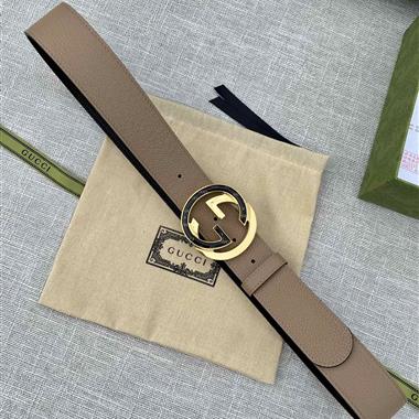 GUCCI   2025新款時尚皮帶  3.8CM