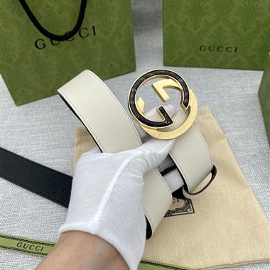 GUCCI   2025新款時尚皮帶  3.8CM