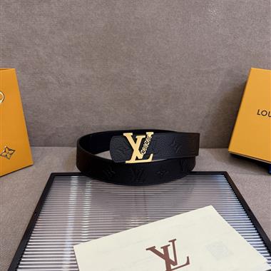 LOUIS VUITTON   2025新款時尚皮帶  4.0CM