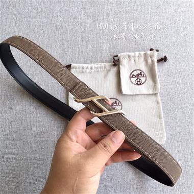 HERMES   2025新款時尚皮帶  2.4CM