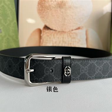 GUCCI   2025新款時尚皮帶   3.5CM