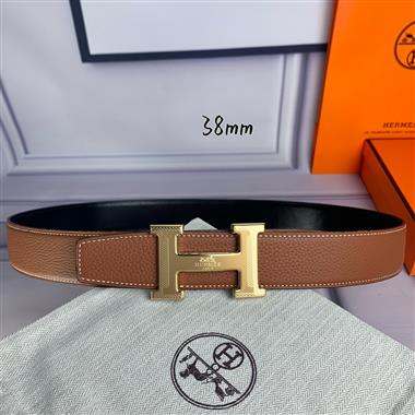 HERMES   2025新款時尚皮帶   3.8CM