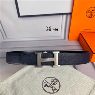 HERMES   2025新款時尚皮帶   3.8CM