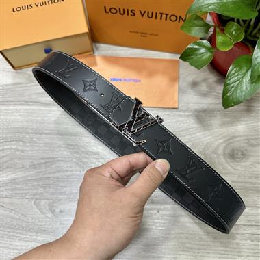 LOUIS VUITTON   2025新款時尚皮帶  4.0CM