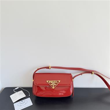 PRADA  2025新款女生時尚包包  尺寸：20×11.5×6CM