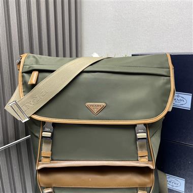 PRADA  2025新款男生時尚包包  尺寸：30*27.5*14.5CM
