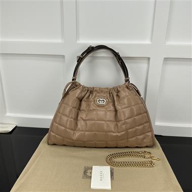 GUCCI   2025新款女生時尚包包  尺寸：43*28*8CM
