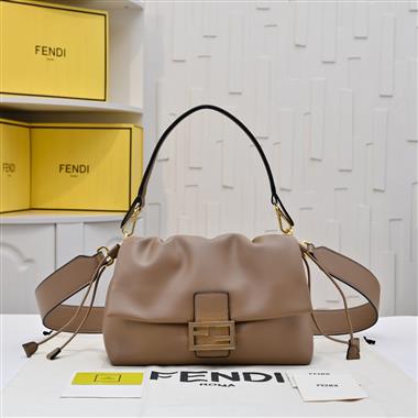 FENDI   2025新款女生時尚包包  尺寸：16x10x13CM