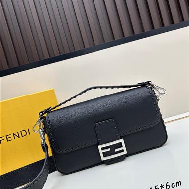 FENDI   2025新款女生時尚包包  尺寸：27*15*6CM