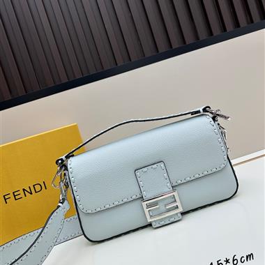 FENDI   2025新款女生時尚包包  尺寸：27*15*6CM