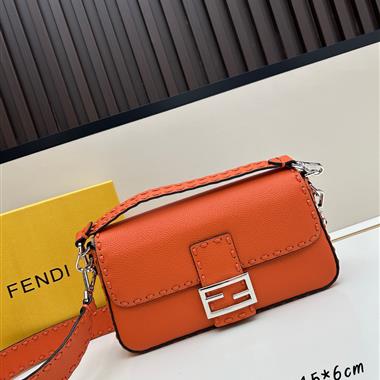 FENDI   2025新款女生時尚包包  尺寸：27*15*6CM