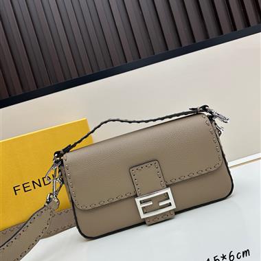 FENDI   2025新款女生時尚包包  尺寸：27*15*6CM