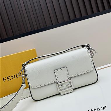 FENDI   2025新款女生時尚包包  尺寸：27*15*6CM