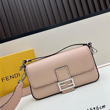 FENDI   2025新款女生時尚包包  尺寸：27*15*6CM