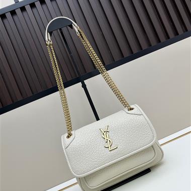 YSL  2025新款女生時尚包包  尺寸：22*16.5*12CM