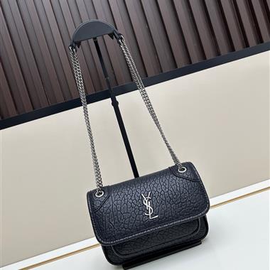 YSL  2025新款女生時尚包包  尺寸：18×12.5×5CM