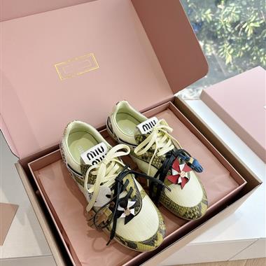 MIUMIU   2025新款女生休閒時尚鞋子
