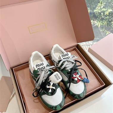 MIUMIU   2025新款女生休閒時尚鞋子